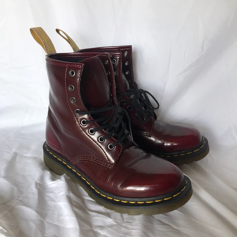 Dr Martens Vegan 1460 Cambridge Brush Boots